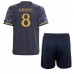 Billige Real Madrid Toni Kroos #8 Børnetøj Udebanetrøje til baby 2023-24 Kortærmet (+ korte bukser)